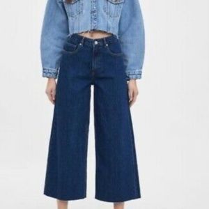 Wide Leg Jeans - Medium Wash